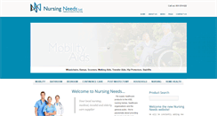 Desktop Screenshot of nursingneeds.ie